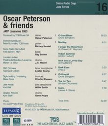 Oscar Peterson (1925-2007): Lausanne 1953, CD