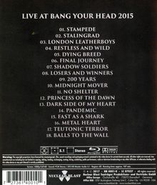 Accept: Restless And Live 2015, Blu-ray Disc
