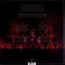 Kreator: London Apocalypticon: Live At The Roundhouse (180g), 2 LPs