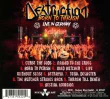 Destruction: Born To Thrash: Live In Germany, CD