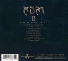 Auri: II-Those We Don't Speak Of, CD