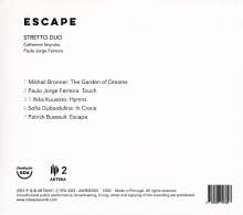 Stretto Duo - Escape (Werke für Cello &amp; Akkordeon), CD