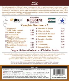 Gioacchino Rossini (1792-1868): Sämtliche Ouvertüren Vol.2 (Blu-ray Audio), Blu-ray Audio