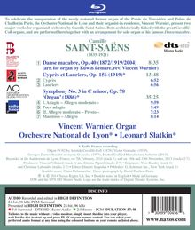 Camille Saint-Saens (1835-1921): Symphonie Nr.3 "Orgelsymphonie", Blu-ray Audio