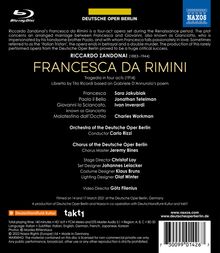 Riccardo Zandonai (1883-1944): Francesca da Rimini, Blu-ray Disc