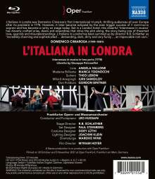 Domenico Cimarosa (1749-1801): L'Italiana in Londra, Blu-ray Disc
