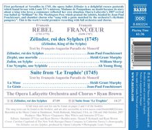 Francois Francoeur (1698-1787): Zelindor, Roi Des Sylphes, CD