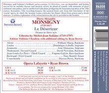 Pierre-Alexandre Monsigny (1729-1817): Le Deserteur, 2 CDs