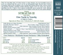 Johann Strauss II (1825-1899): Eine Nacht in Venedig, 2 CDs