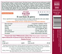 Giovanni Pacini (1796-1867): Il Convitato Di Pietra, 2 CDs