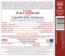 Ermanno Wolf-Ferrari (1876-1948): I Gioiella della Madonna, 2 CDs