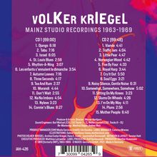 Volker Kriegel (1943-2003): Mainz Studio Recordings, 2 CDs