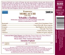 Francesco Morlacchi (1784-1841): Tebaldo e Isolina, 2 CDs