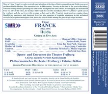 Cesar Franck (1822-1890): Hulda (Oper in 5 Akten), 3 CDs