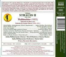 Johann Strauss II (1825-1899): Waldmeister (Operette in 3 Akten), 2 CDs