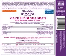 Gioacchino Rossini (1792-1868): Matilde di Shabran, 3 CDs