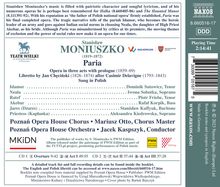 Stanislaw Moniuszko (1819-1872): Paria (Oper in 3 Akten), 2 CDs