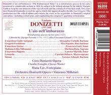 Gaetano Donizetti (1797-1848): L'Aio nell'Imbarazzo, 2 CDs