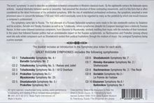 Great Russian Symphonies, 10 CDs