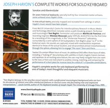 Joseph Haydn (1732-1809): Sämtliche Klavierwerke, 12 CDs und 1 DVD