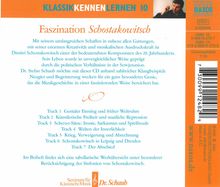 Klassik Kennen Lernen 10:Faszination Schostakowitsch, CD