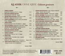 Klassik ohne Krise - Gelassen genießen, 2 CDs