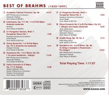 Naxos-Sampler "Best of Brahms", CD