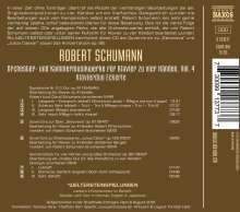 Robert Schumann (1810-1856): Orchester- und Kammermusikwerke für Klavier zu 4 Händen Vol.4, CD