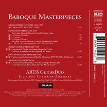 Artis Guitar Duo - Baroque Masterpieces, CD