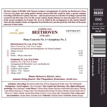 Ludwig van Beethoven (1770-1827): Symphonie Nr.2 (Fassung vom Komponisten für Klaviertrio), CD