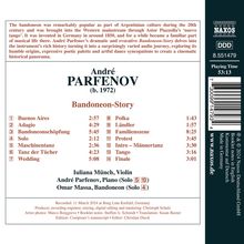 Andre Parfenov (geb. 1972): Bandoneon-Story, CD