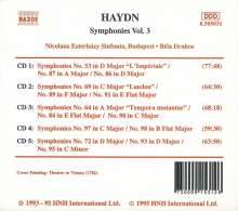 Joseph Haydn (1732-1809): Symphonien Nr.53,64,69,72,84,86,87,89,90,91,93,95,97,98, 5 CDs