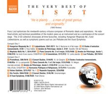 The Very Best of Liszt, 2 CDs