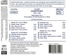 Leopold Godowsky (1870-1938): Klavierwerke Vol.2, CD