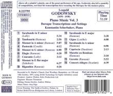 Leopold Godowsky (1870-1938): Klavierwerke Vol.3, CD