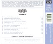Carl Michael Ziehrer (1843-1922): Tänze und Märsche Vol.4, CD