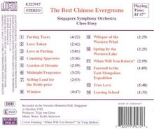 The Best Chinese Evergreens, CD