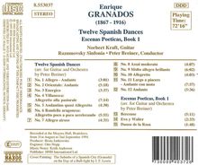 Enrique Granados (1867-1916): 12 Span.Tänze op.37 arr.f .Gitarre &amp; Orch., CD