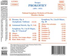 Serge Prokofieff (1891-1953): Symphonien Nr.1 &amp; 2, CD