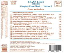 Franz Liszt (1811-1886): Klavierwerke Vol.5, CD