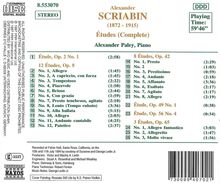 Alexander Scriabin (1872-1915): Sämtliche Etüden, CD