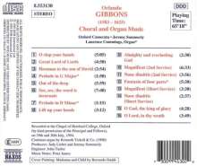 Orlando Gibbons (1583-1625): Geistliche Musik, CD