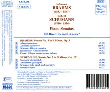 Johannes Brahms (1833-1897): Klaviersonate Nr.3 op.5, CD