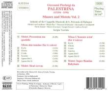 Giovanni Pierluigi da Palestrina (1525-1594): Missa "L'Homme Arme", CD