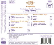 Leopold Mozart (1719-1787): Sinfonia da Caccia für 4 Hörner &amp; Streicher, CD