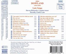 John Dowland (1562-1626): Lautenlieder, CD