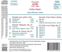 Fernando Sor (1778-1839): Gitarrenwerke, CD
