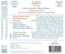 Michael Tippett (1905-1998): Klavierkonzert, CD