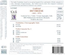 Godfried Devreese (1893-1972): Violinkonzert Nr.1, CD