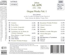 Jehan Alain (1911-1940): Sämtliche Orgelwerke Vol.1, CD